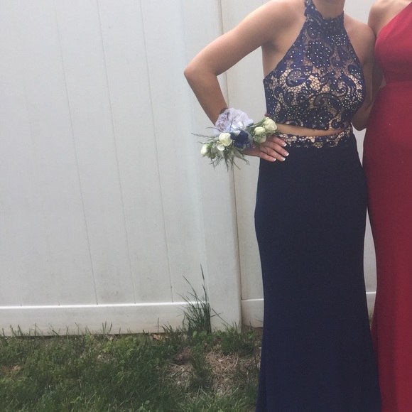 My prom dress. ONLY WORN ONCE - Picture 2 of 3